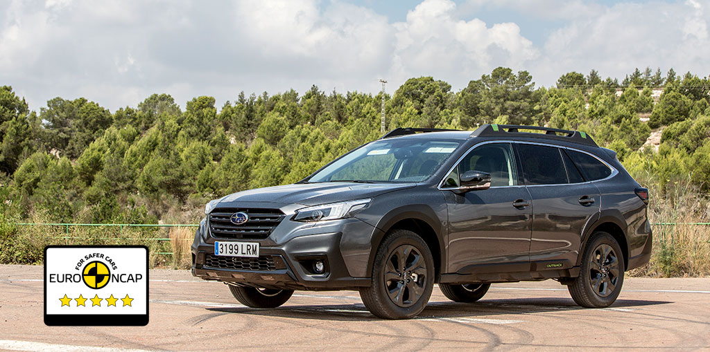 Subaru Outback, el coche más seguro de 2021 según EuroNCAP